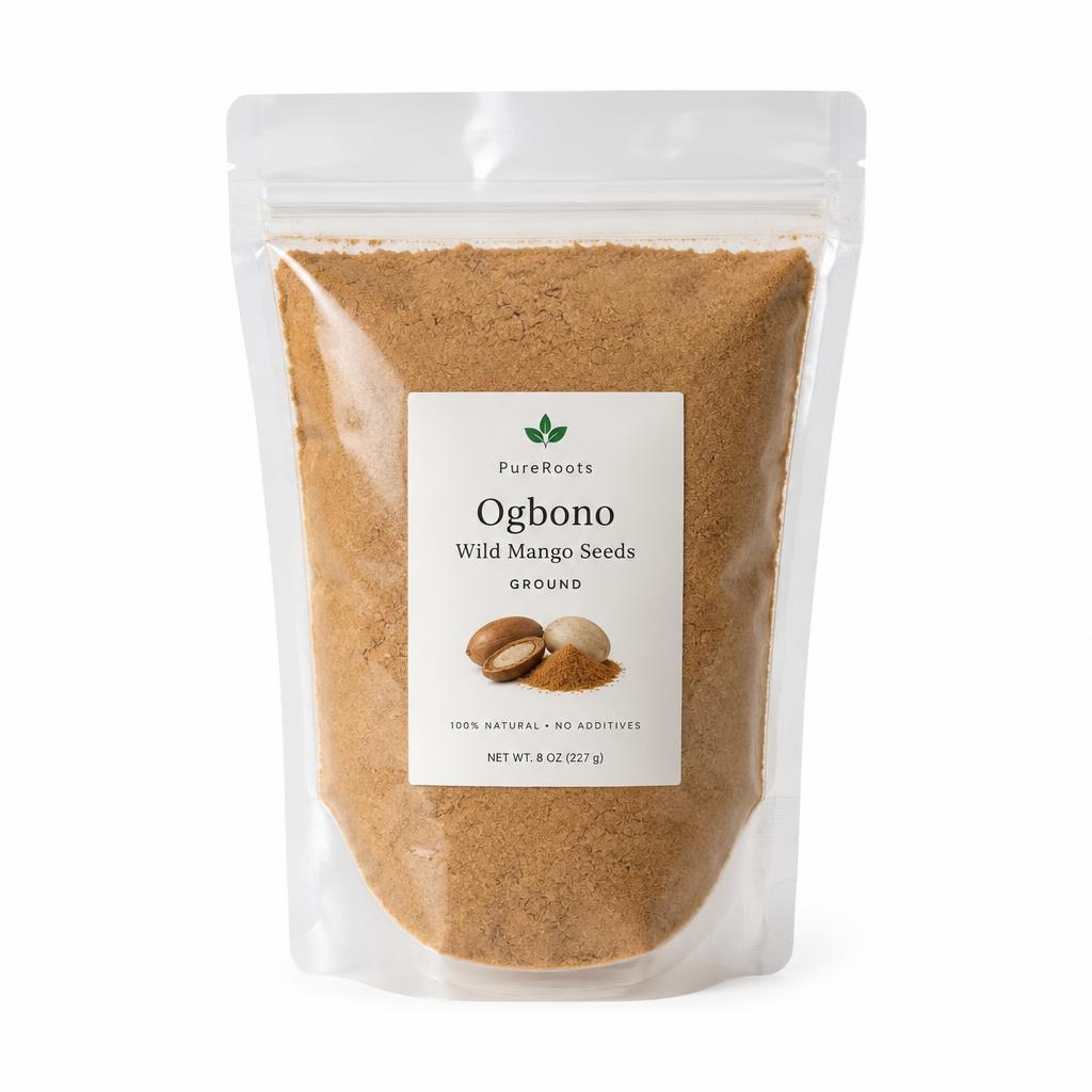 Ground Ogbono (Wild Mango Seeds), 400g