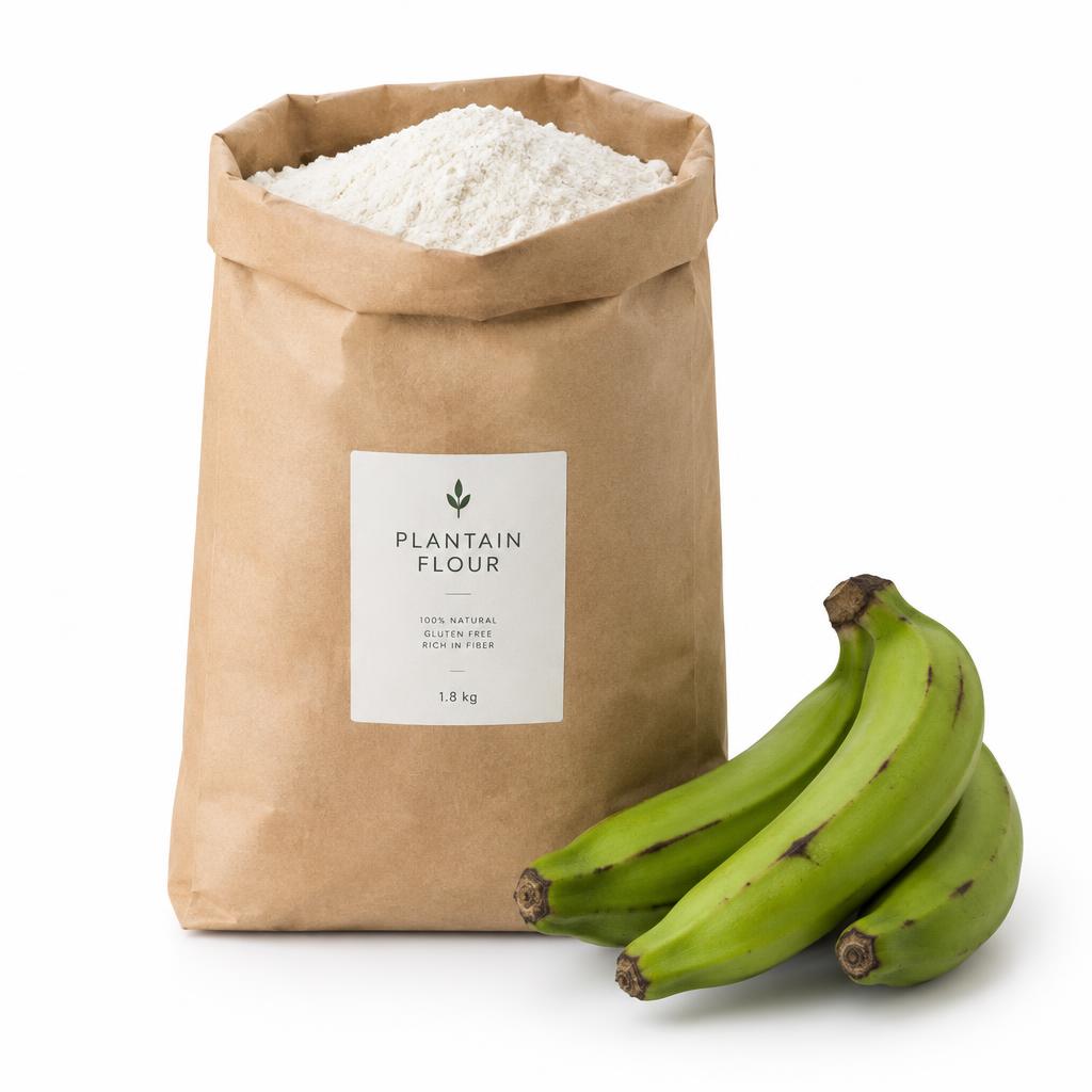 Plantain Flour — Elubo Dodo, 1.8kg